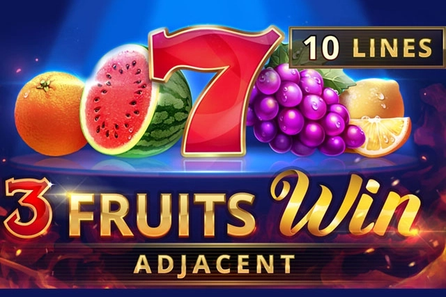 Game image: 3 Fruits Win: 10 Lines by Playson
