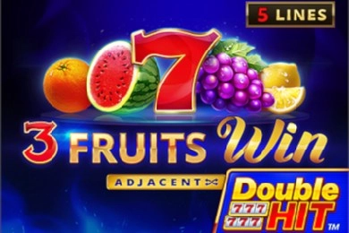Game image: 3 Fruits Win: Double Hit by Playson