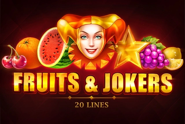 Game image: Fruits & Jokers: 20 Lines by Playson