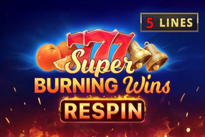 Game image: Super Burning Wins: Respin by Playson