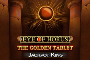 Game image: Eye of Horus The Golden Tablet Jackpot King by Reel Time Gaming