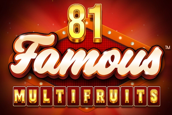 Game image: 81 Famous MultiFruits by SYNOT Games