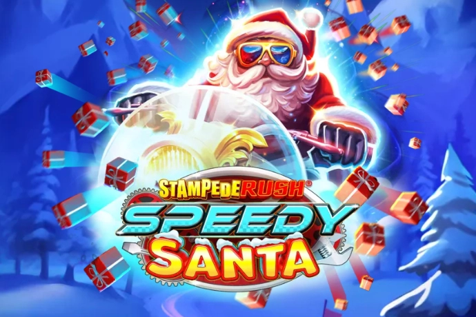 Game image: Stampede Rush Speedy Santa by RubyPlay