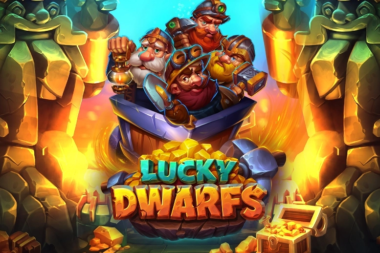 Game image: Lucky Dwarfs by ElaGames