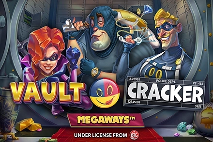 Game image: Vault Cracker Megaways by Red Tiger Gaming