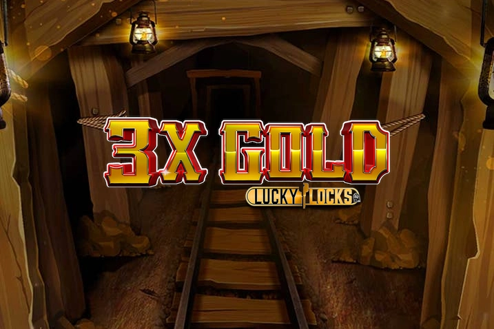 Game image: 3x Gold Lucky Locks by Live 5