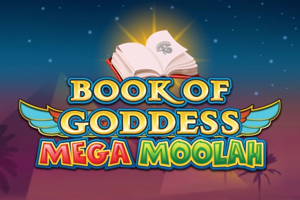 Game image: Book of Goddess Mega Moolah by Games Global