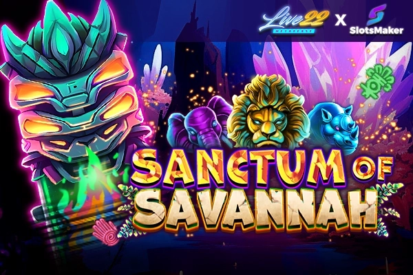 Game image: Sanctum of Savannah by Live22