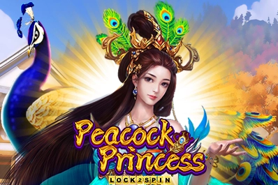 Game image: Peacock Princess Lock 2 Spin by KA Gaming