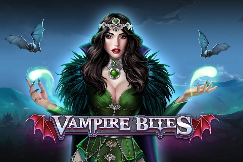Game image: Vampire Bites by Amusnet