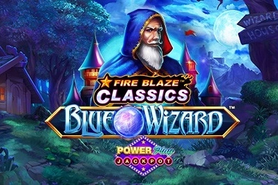 Thumbnail: Fire Blaze: Blue Wizard PowerPlay Jackpot by Playtech