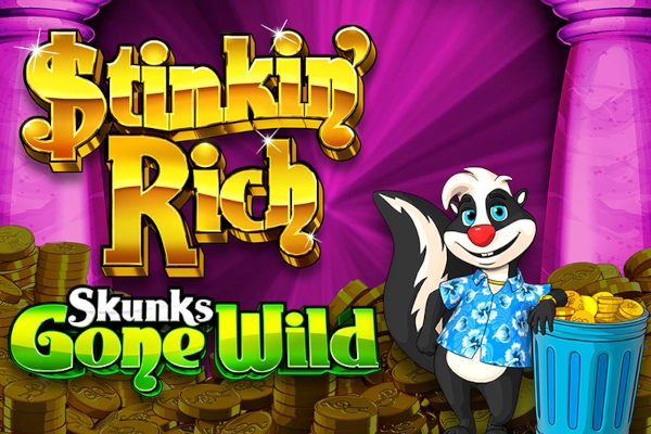 Game image: Stinkin' Rich: Skunks Gone Wild by IGT