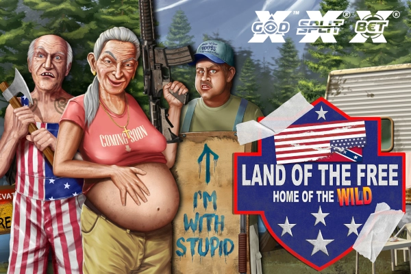 Game image: Land of the Free by Nolimit City