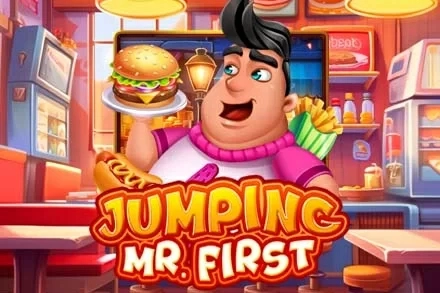 Game image: Jumping Mr. First by KA Gaming