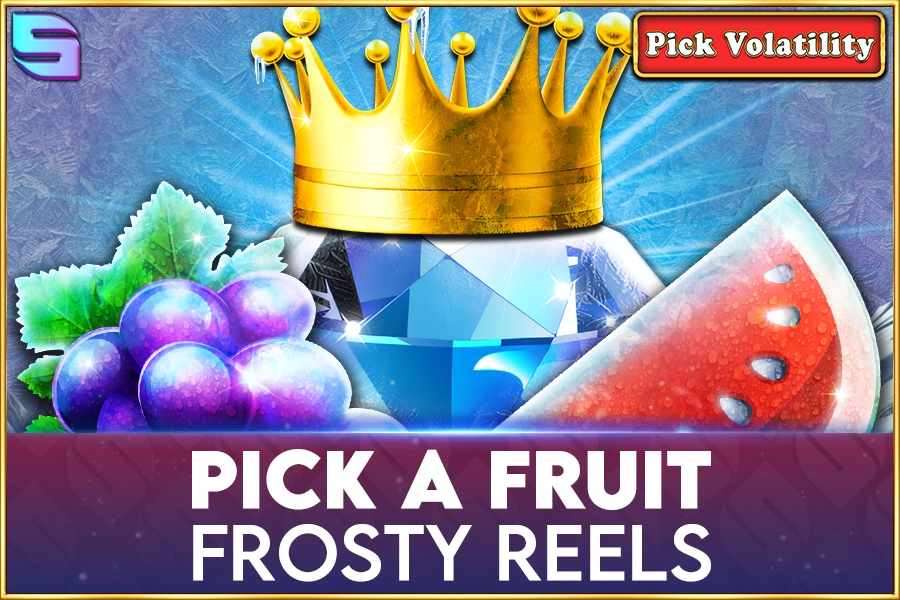 Game image: Pick A Fruit Frosty Reels by Spinomenal
