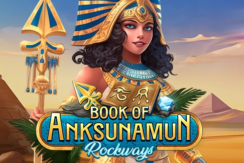 Game image: Book of Anksunamun Rockways by Mascot Gaming