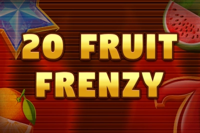 Game image: 20 Fruit Frenzy by REDSTONE