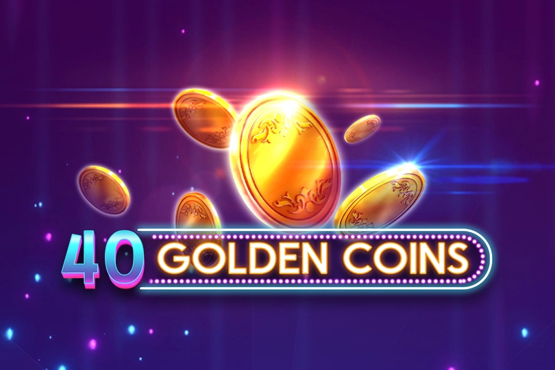 Game image: 40 Golden Coins by Amusnet