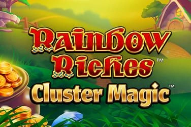 Game image: Rainbow Riches Cluster Magic by Light & Wonder