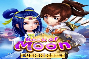Game image: Book of Moon Fusion Reels by KA Gaming