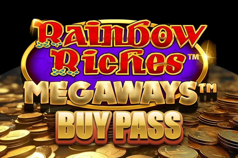 Game image: Rainbow Riches Megaways Buy Pass by Light & Wonder