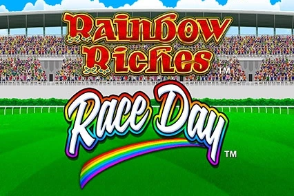 Game image: Rainbow Riches Race Day by Light & Wonder
