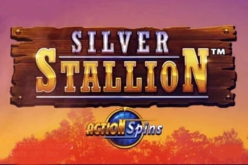 Game image: Silver Stallion Action Spins by Light & Wonder