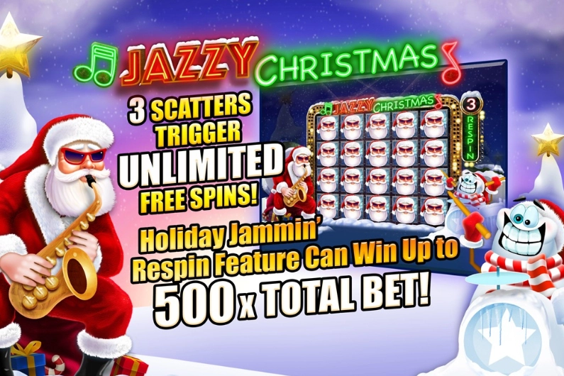 Game image: Jazzy Christmas by Genesis Gaming