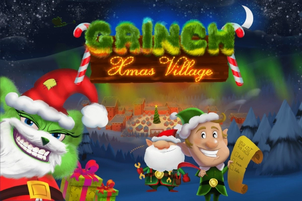 Game image: Grinch Xmas Village by Giocaonline