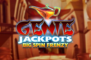 Game image: Genie Jackpots Big Spin Frenzy by Blueprint Gaming