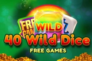 Game image: 40 Wild Dice by REDSTONE