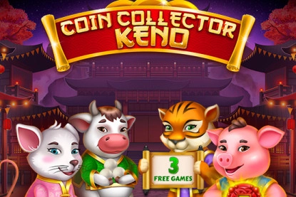 Game image: Coin Collector Keno by Pixiu Gaming