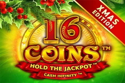 Game image: 16 Coins Xmas by Wazdan