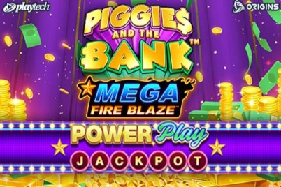 Game image: Piggies and the Bank PowerPlay Jackpot by Playtech