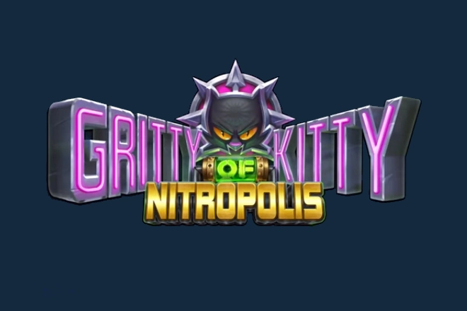 Game image: Gritty Kitty of Nitropolis by Elk Studios