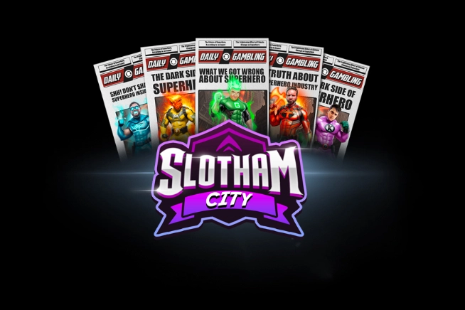 Game image: Slotham City by Popiplay