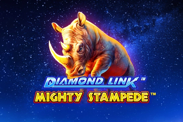 Game image: Diamond Link: Mighty Stampede by Greentube