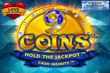 Thumbnail: 9 Coins Grand Diamond Edition Love the Jackpot by Wazdan