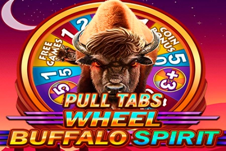 Thumbnail: Buffalo Spirit Wheel Pull Tabs by InBet Games
