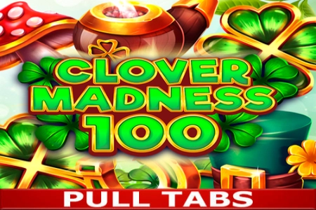 Game image: Clover Madness 100 Pull Tabs by InBet Games