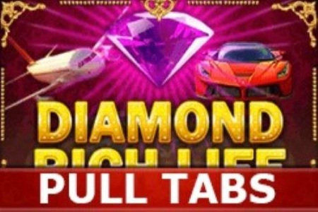 Game image: Diamond Rich Life Pull Tabs by InBet Games