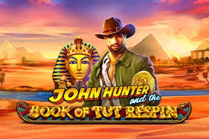 Game image: John Hunter and the Book of Tut Respin by Pragmatic Play