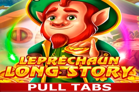 Game image: Leprechaun Long Story Pull Tabs by InBet Games