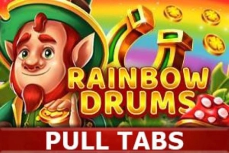 Game image: Rainbow Drums Pull Tabs by InBet Games