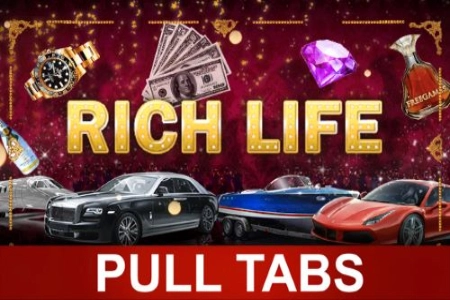 Game image: Rich Life Pull Tabs by InBet Games