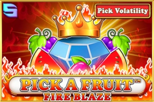 Game image: Pick A Fruit Fire Blaze by Spinomenal