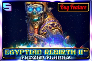 Game image: Egyptian Rebirth II Frozen Flames by Spinomenal