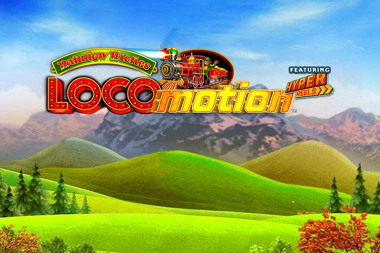 Game image: Rainbow Riches Locomotion by Light & Wonder