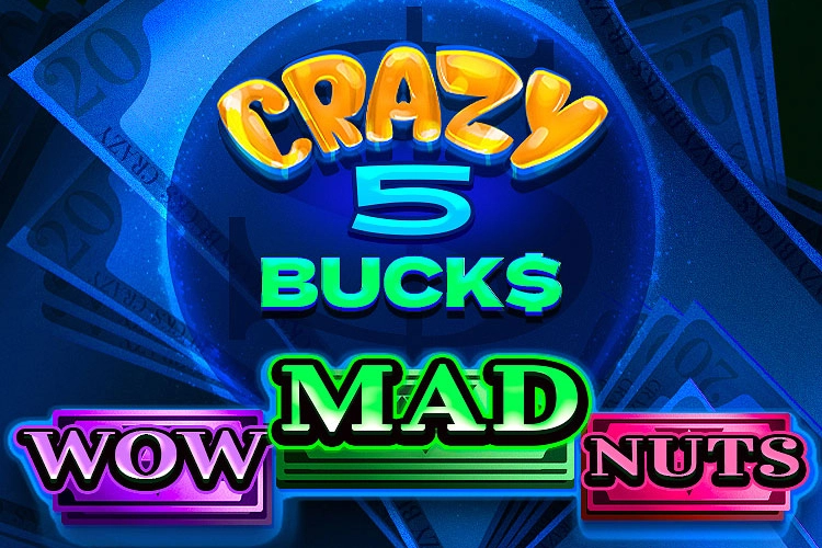 Game image: Crazy 5 Bucks by 7777 gaming