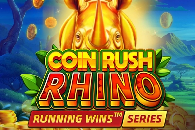 Game image: Coin Rush Rhino by Fugaso